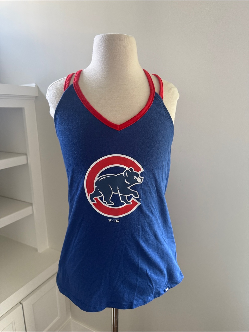 NWOT Cubs Bear halter tank - Fanatics - Small - no flaws